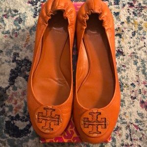 Tory Burch Reva Tumbled Leather
